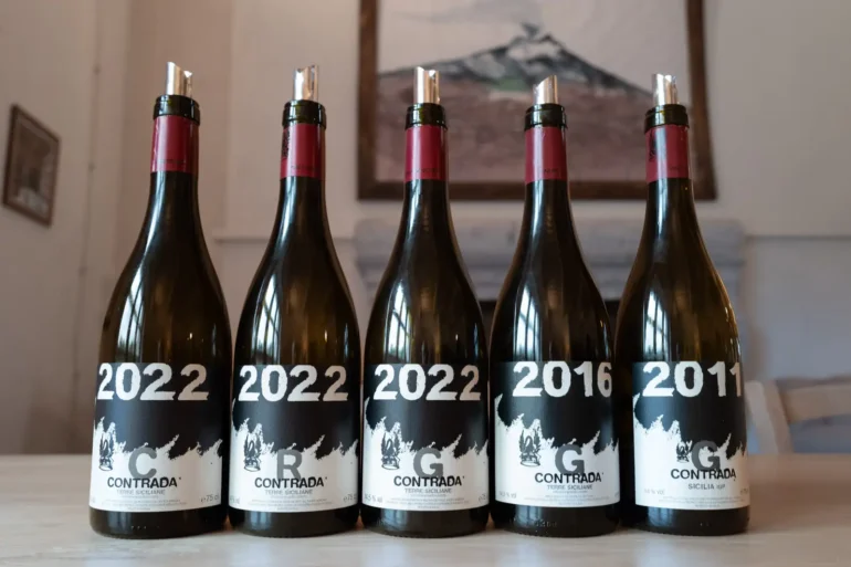 Contrada series of wines from Passopisciaro