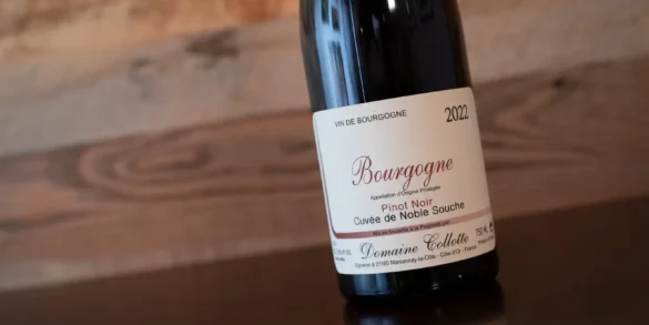 Bottle of 2022 Domaine Collotte Bourgogne Rouge