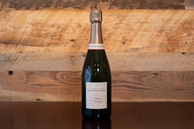 Bottle of NV Bertrand Delespierre "Enfant de la Montagne" à Chamery Premier Cru Champagne Extra Brut wine