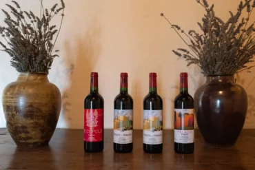 Four wines from Tenuta di Trinoro