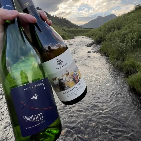 Tenuta di Fessina “A Puddara” Etna Bianco and Benanti Contrada Rinazzo Etna Bianco Superiore