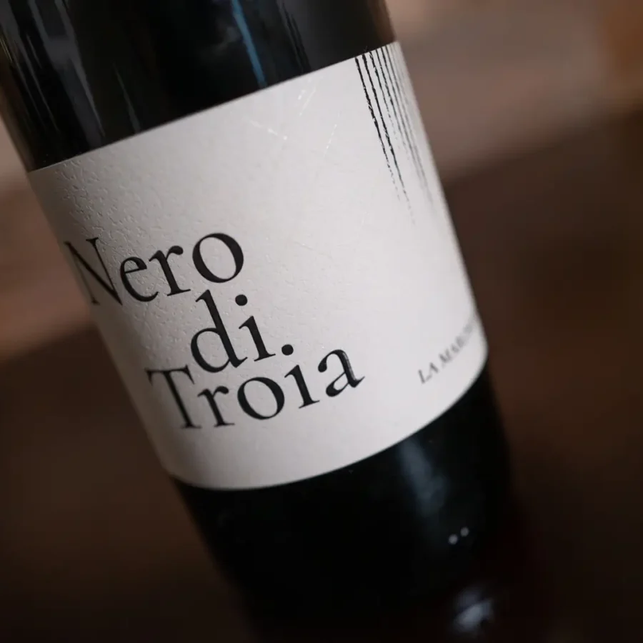 Polvanera La Marchesana’s 2023 Nero di Troia wine bottle