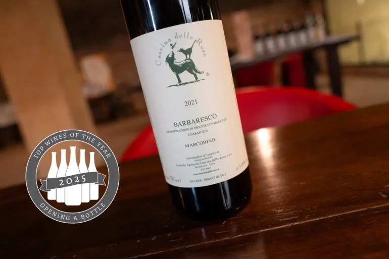 Cascina delle Rose Barbaresco Top Wines recognition