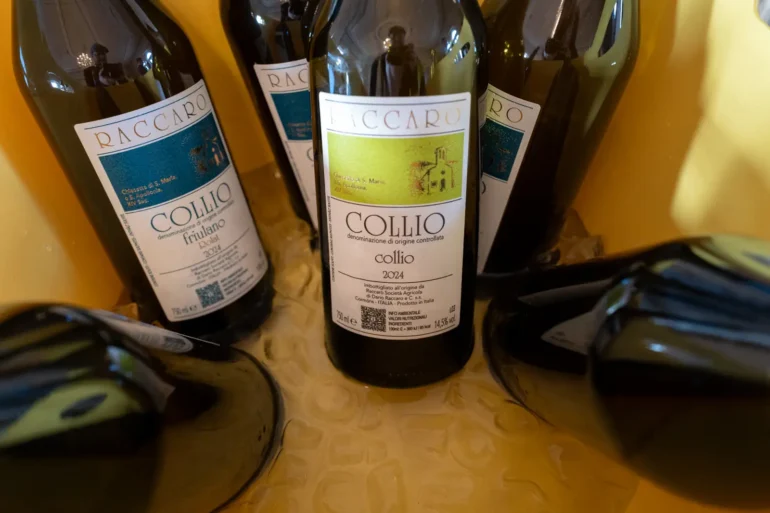 Raccaro’s Collio wines on ice
