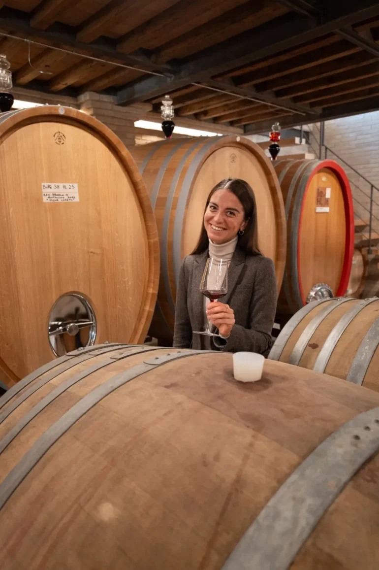 Giulia Härri, winemaker at Mastrojanni