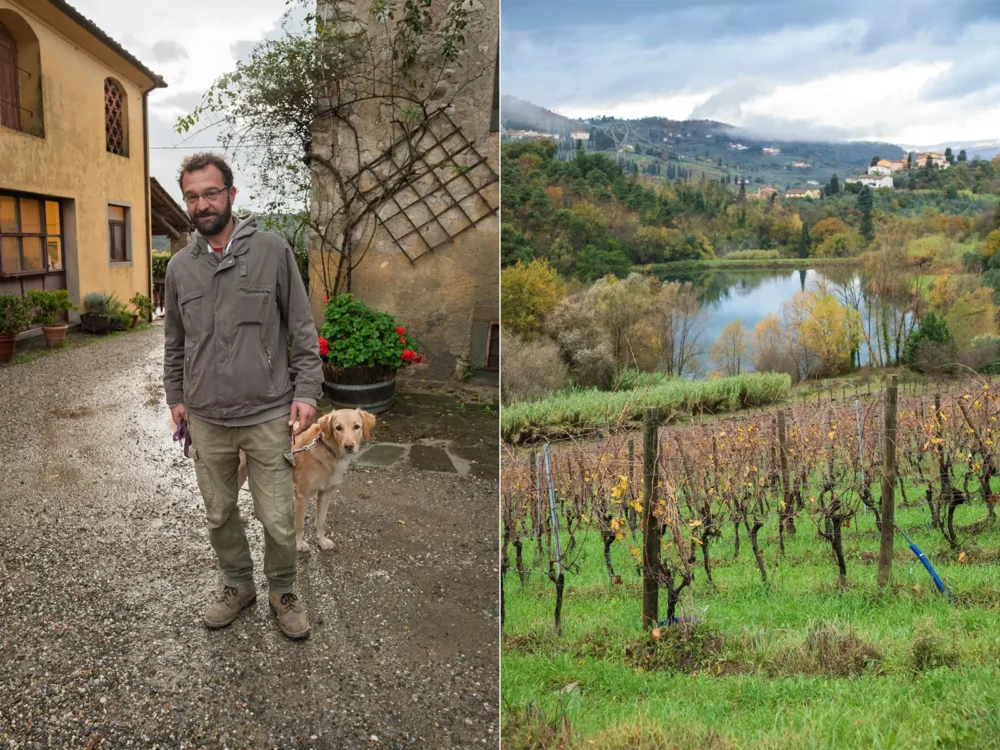 Agronomist Gaddo Contini Bonacossi and the Castagnati vineyard