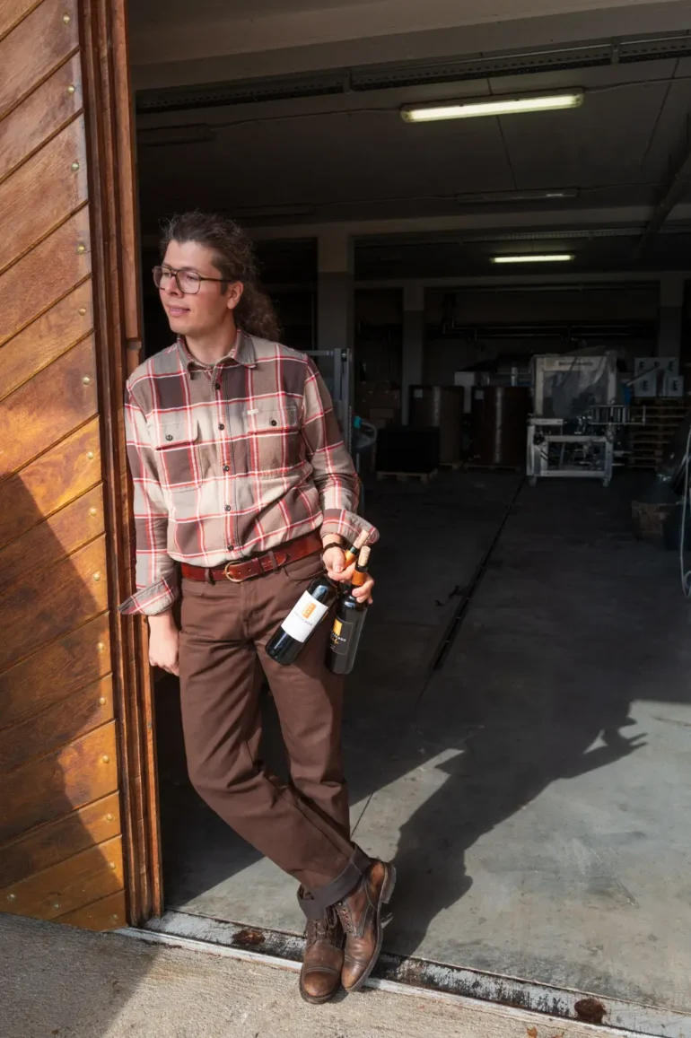 Winemaker Jannis Paraschos