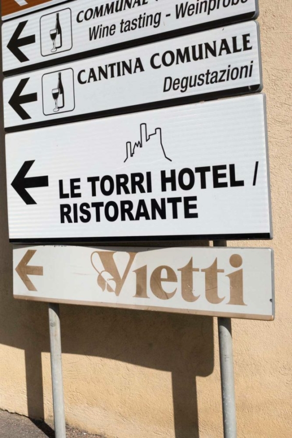 Just a few landmarks in the tiny village of Castiglione Falletto. Vietti is one of them. ©Kevin Day/Opening a Bottle
