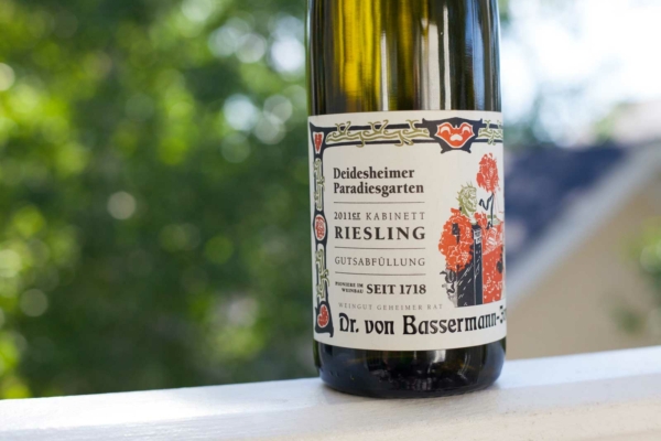 2011 Dr. Von-Bassermann-Jordan "Deidesheimer Paradiesgarten" Kabinett Riesling