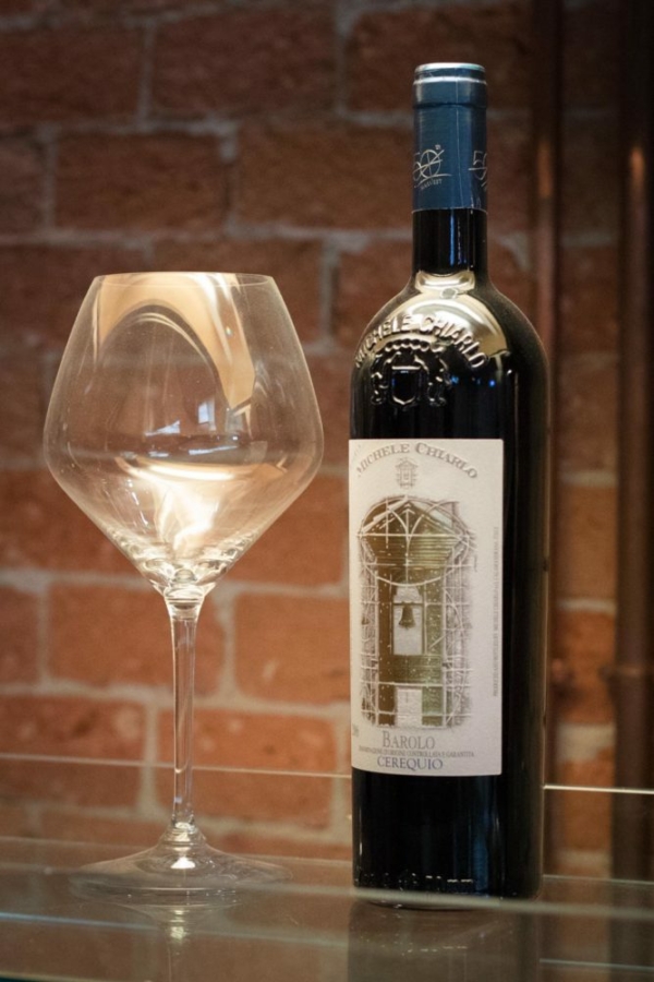 A bottle of Michele Chiarlo's Cerequio Barolo. ©Kevin Day/Opening a Bottle