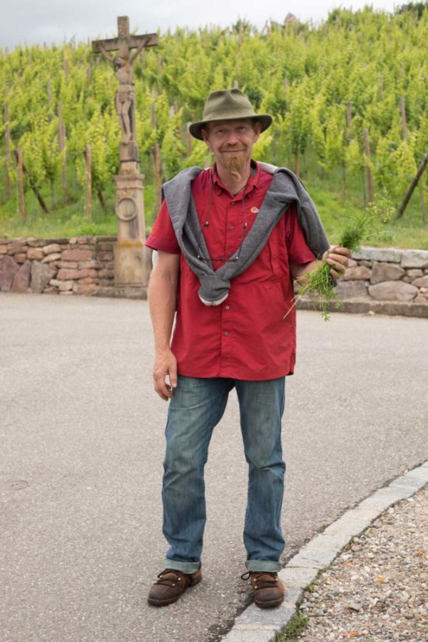 Jean-François Doussard, a forager from Dambach-la-Ville. ©Kevin Day/Opening a Bottle