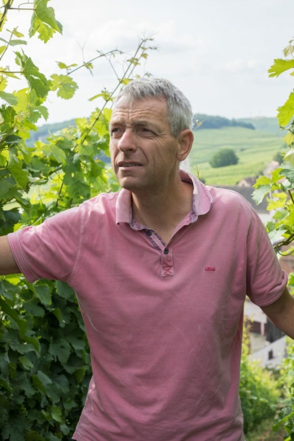 Winemaker Félix Meyer of Meyer-Fonné. ©Kevin Day/Opening a Bottle