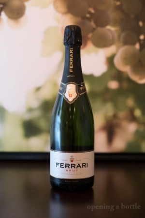 Non-vintage Ferrari Metodo Classico Brut ©Kevin Day/Opening a Bottle Non-vintage Ferrari Metodo Classico Brut ©Kevin Day/Opening a Bottle