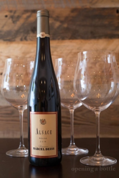 2015 Marcel Deiss Rouge ©Kevin Day/Opening a Bottle 2015 Marcel Deiss Rouge ©Kevin Day/Opening a Bottle