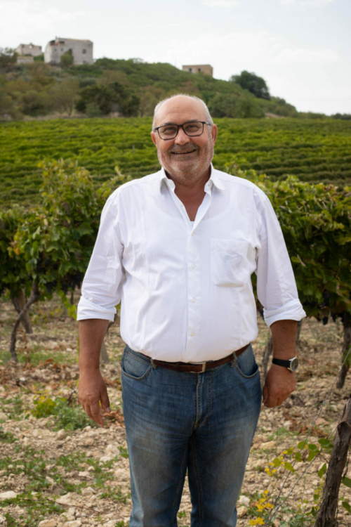 Giovanni Greco, president of the winery co-op CVA Canicattì. ©Kevin Day/Opening a Bottle