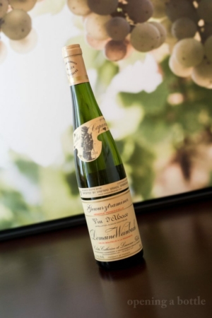 2014 Domaine Weinbach Clos des Capucins Gewurztraminer ©Kevin Day/Opening a Bottle 2014 Domaine Weinbach Clos des Capucins Gewurztraminer ©Kevin Day/Opening a Bottle