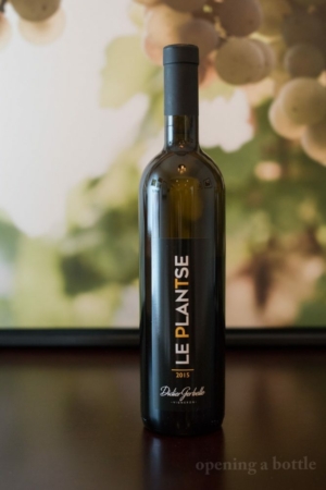 Didier Gerbelle "Le Plantse" Valle d'Aosta Pinot Grigio. ©Kevin Day/Opening a Bottle Didier Gerbelle "Le Plantse" Valle d'Aosta Pinot Grigio. ©Kevin Day/Opening a Bottle