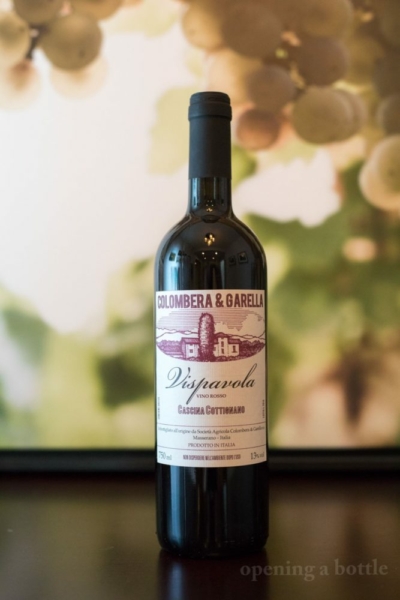 2016 Colombera & Garella Cascina Cottignano "Vispavola" ©Kevin Day/Opening a Bottle 2016 Colombera & Garella Cascina Cottignano "Vispavola" ©Kevin Day/Opening a Bottle