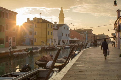 Magical sunrises like this aren't found if you stay the night in Venice. ©Kevin Day/Opening a Bottle Magical sunrises like this aren't found if you stay the night in Venice. ©Kevin Day/Opening a Bottle