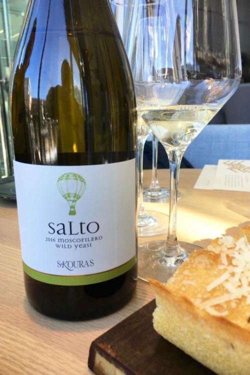 2016 Skouras "Salto" Moscofilero Wild Yeast. ©Kevin Day/Opening a Bottle 2016 Skouras "Salto" Moscofilero Wild Yeast. ©Kevin Day/Opening a Bottle