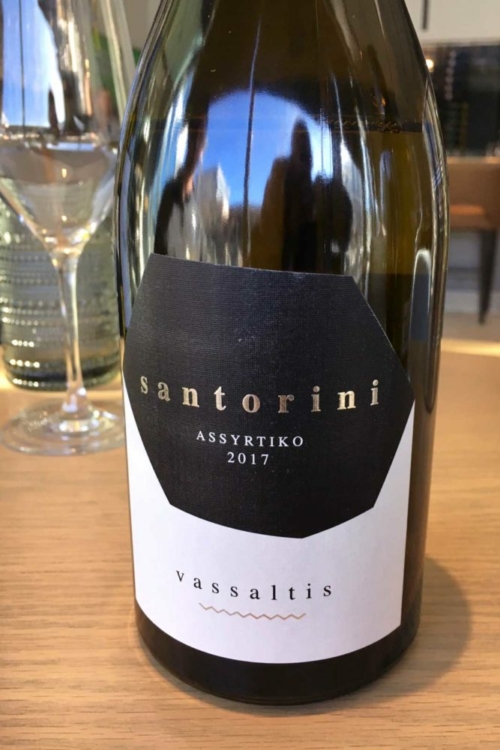 2017 Vassaltis Santorini Assyrtiko ©Kevin Day/Opening a Bottle 2017 Vassaltis Santorini Assyrtiko ©Kevin Day/Opening a Bottle
