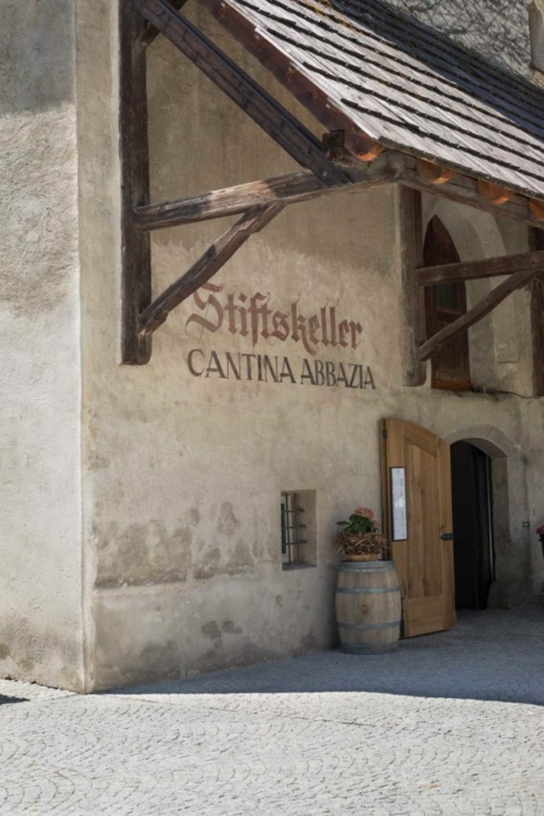 The Cantina is an onsite tavern where patrons can sample the various wines of Abbazia di Novacella. ©Kevin Day/Opening a Bottle