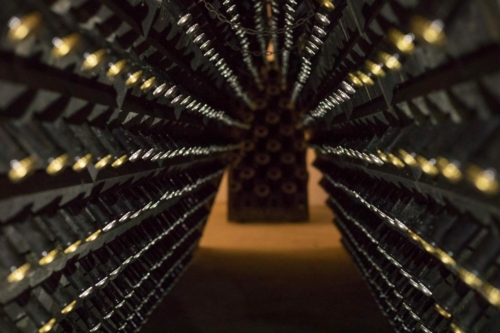 Wines aging on the lees at Altemasi. ©Kevin Day/Opening a Bottle