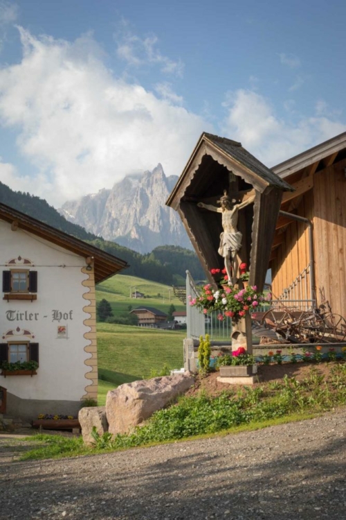 Just an ordinary scene on the side of the road in the Dolomites. Wow: what a place. ©Kevin Day/Opening a Bottle