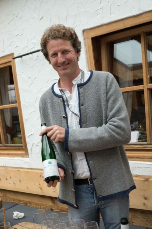 Pacher Hof's brilliant winemaker, Andreas Huber. ©Kevin Day/Opening a Bottle