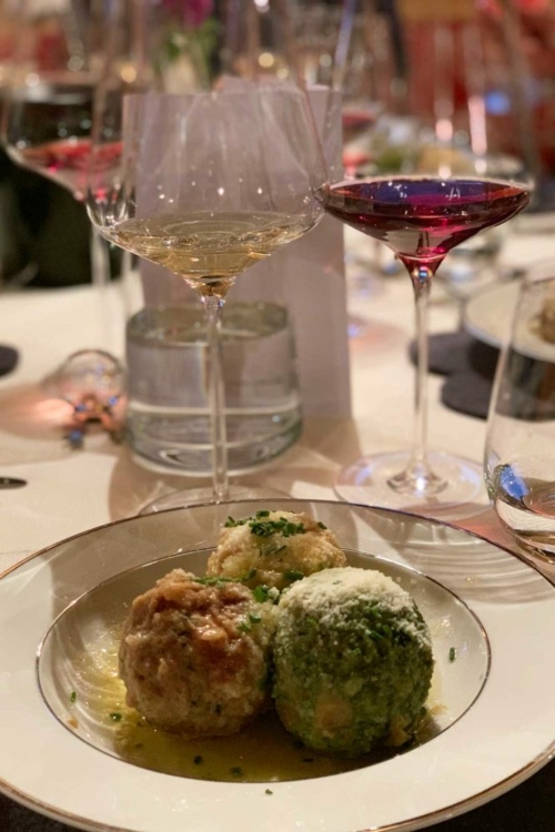 These knödel at Sofie's killed me and sent me to heaven. ©Kevin Day/Opening a Bottle