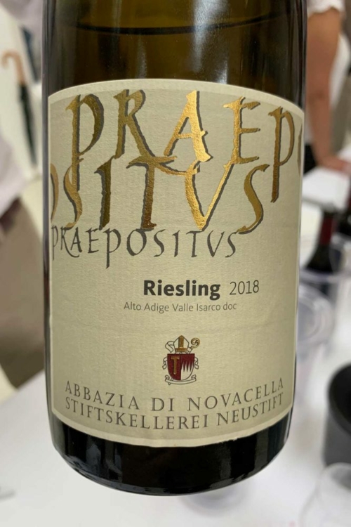 2018 Abbazia di Novacella Praepositus Riesling ©Kevin Day/Opening a Bottle