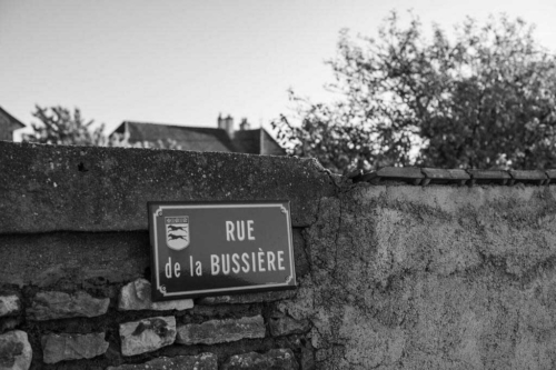 Domaine Dujac is located on the understated Rue de la Bussière in the village of Morey-Saint-Denis. ©Alexandra Karosis