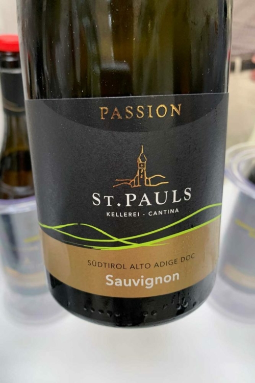 2018 Kellerei St. Pauls "Passion" Sauvignon ©Kevin Day/Opening a Bottle