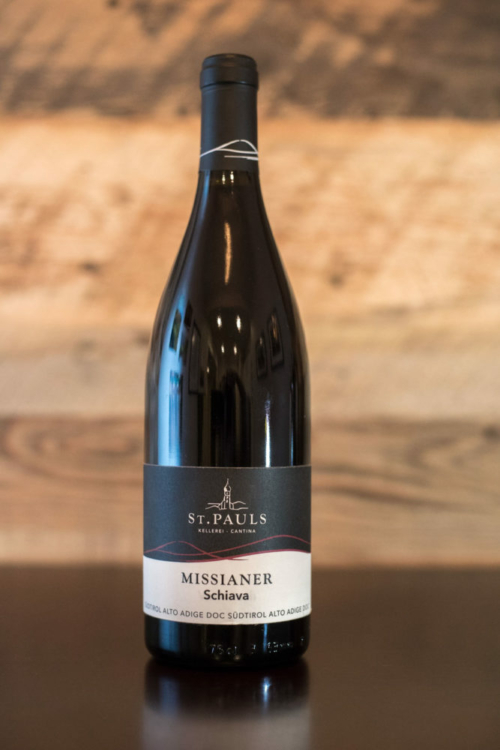 2017 St. Paul's Kellerei "Missianer" Schiava. ©Kevin Day/Opening a Bottle