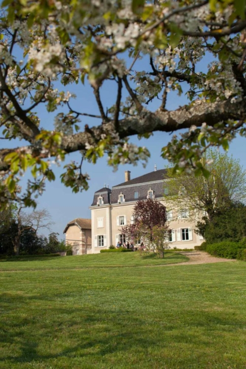 The estate home at Château du Moulin-à-Vent. ©Kevin Day/Opening a Bottle
