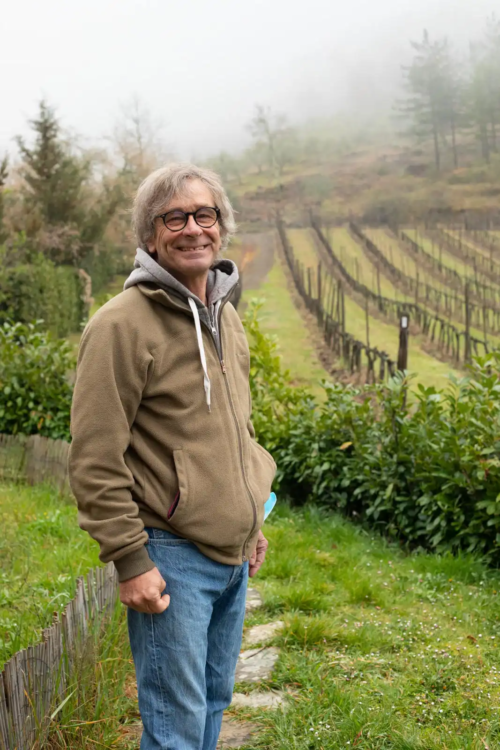 Winemaker Paolo Cianferoni of Caparsa.