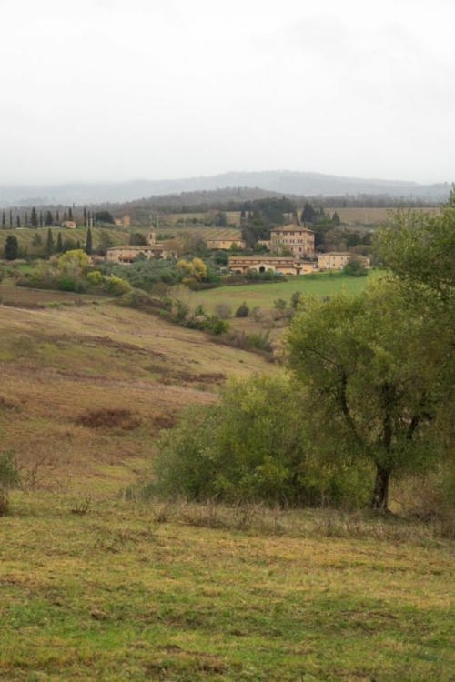 The estate at Lilliano in Castellina in Chianti, a neighbor of Fattoria Rodáno. ©Kevin Day/Opening a Bottle