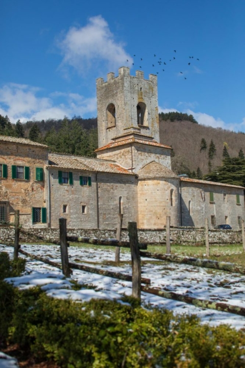 The Benedictine Abbey of Badia a Coltibuono. ©Kevin Day/Opening a Bottle