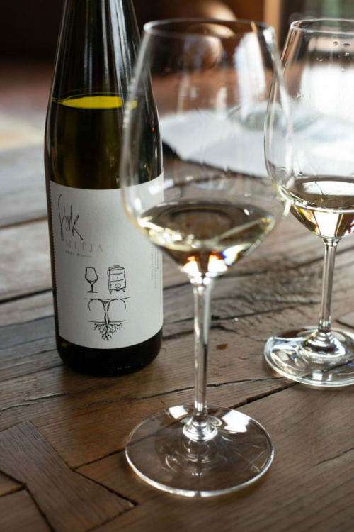 Sirk's Collio Friulano wine. ©Kevin Day/Opening a Bottle